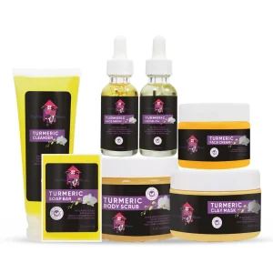 The Wax House Full Turmeric Skincare Line