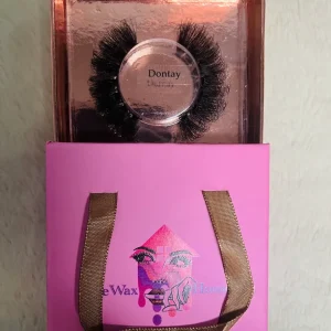 The Wax House – “Dontay” False Eyelashes, 1 Pair